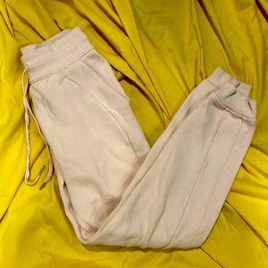 Xs Pink lulemon sweatpants